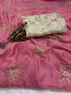 VT 804 Soft Vichitra Silk Embroidery Work Saree Wholesale Price In Surat